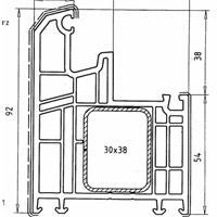 Rahmen 92mm