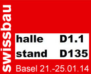 ZAPPAG ist an der Swissbau 2014
